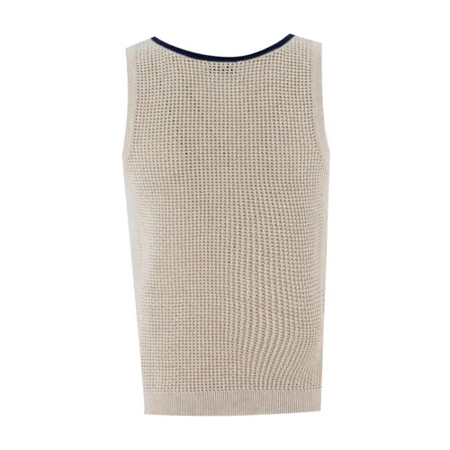 Tops > Sleeveless Tops - - Brunello Cucinelli - Modalova