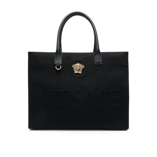 Versace - Bags > Handbags - Black - Versace - Modalova