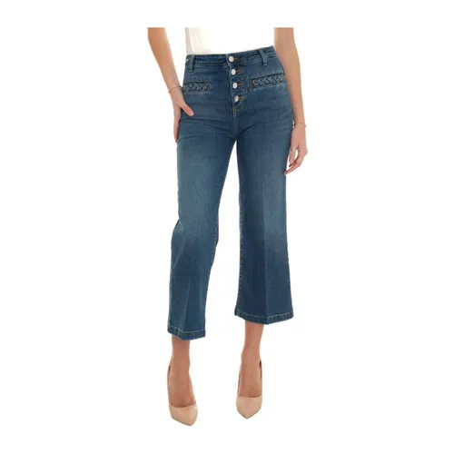 Jeans > Cropped Jeans - - Liu Jo - Modalova