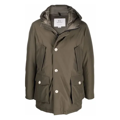Jackets > Down Jackets - - Woolrich - Modalova