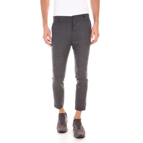 Trousers > Slim-fit Trousers - - Daniele Alessandrini - Modalova