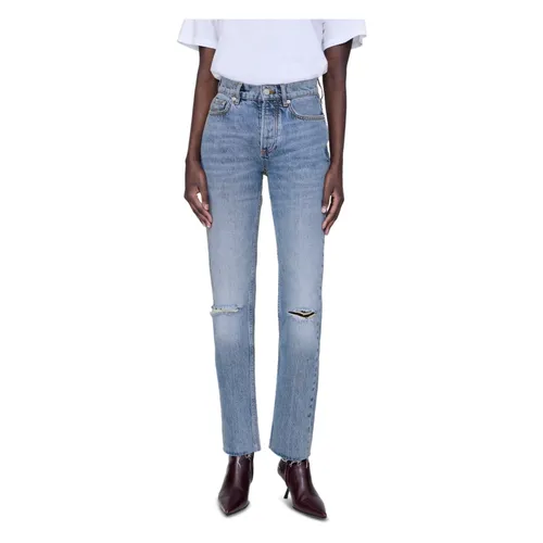 Jeans > Straight Jeans - - Anine Bing - Modalova