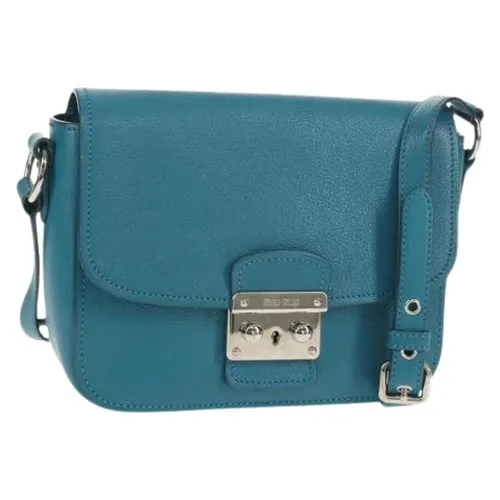 Pre-owned > Pre-owned Bags > Pre-owned Cross Body Bags - - Miu Miu Pre-owned - Modalova