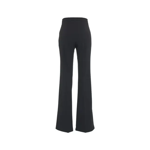 Trousers > Wide Trousers - - Elisabetta Franchi - Modalova