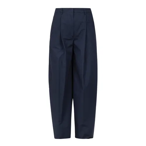 Trousers > Tapered Trousers - - Mauro Grifoni - Modalova