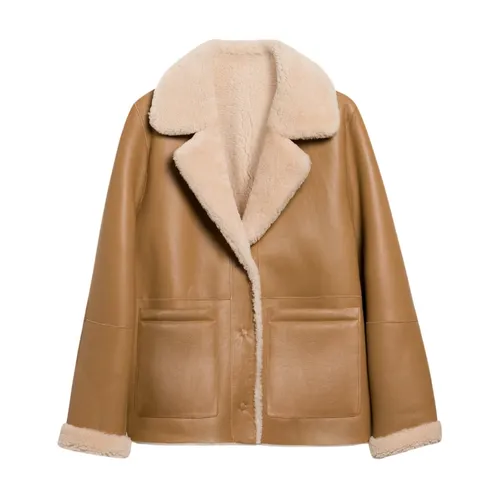Jackets > Leather Jackets - - IVY OAK - Modalova