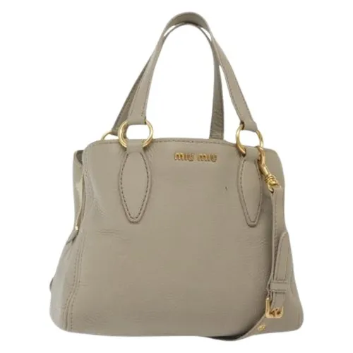 Pre-owned > Pre-owned Bags > Pre-owned Handbags - - Miu Miu Pre-owned - Modalova