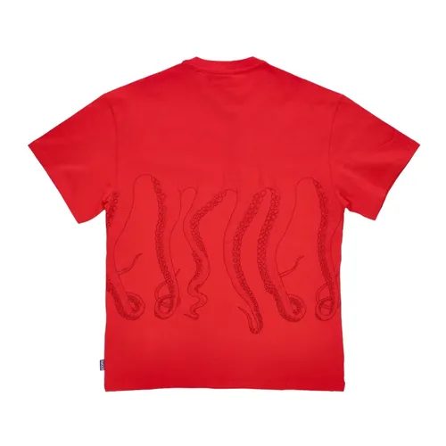 Octopus - Tops > T-Shirts - Red - Octopus - Modalova