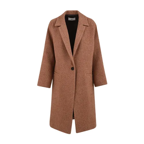 Coats > Single-Breasted Coats - - Solotre - Modalova