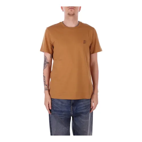 Dondup - Tops > T-Shirts - Brown - Dondup - Modalova