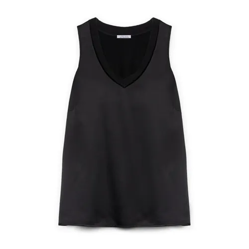 Tops > Sleeveless Tops - - Fiorella Rubino - Modalova