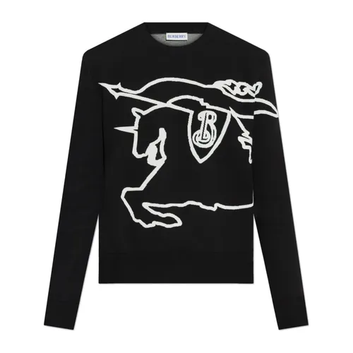 Knitwear > Round-neck Knitwear - - Burberry - Modalova