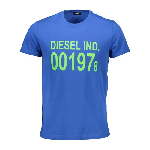 Diesel - Tops > T-Shirts - Blue - Diesel - Modalova