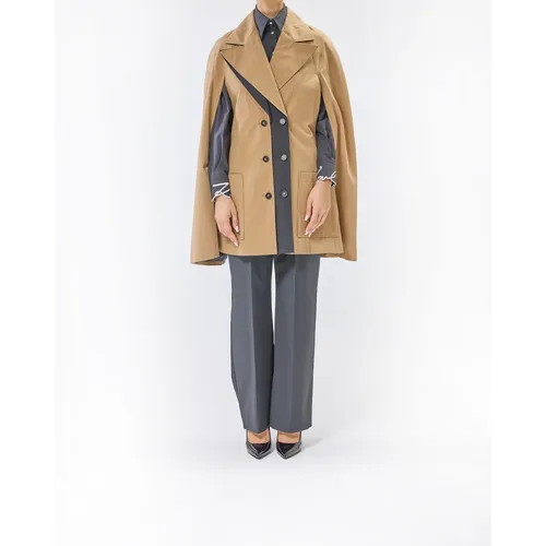 Coats > Double-Breasted Coats - - Karl Lagerfeld - Modalova