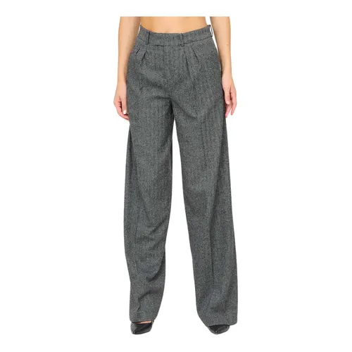 Trousers > Wide Trousers - - Federica Tosi - Modalova