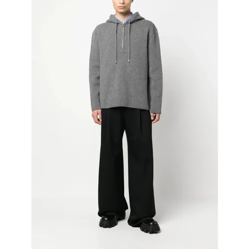 Trousers > Wide Trousers - - Lanvin - Modalova