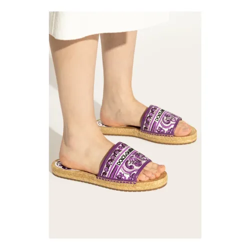 Shoes > Flip Flops & Sliders > Sliders - - Dolce & Gabbana - Modalova