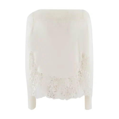 Knitwear > Round-neck Knitwear - - Ermanno Scervino - Modalova
