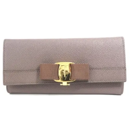 Pre-owned > Pre-owned Accessories > Pre-owned Wallets - - Salvatore Ferragamo Pre-owned - Modalova