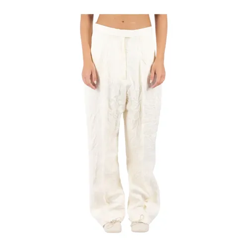 Trousers > Wide Trousers - - Tommy Hilfiger - Modalova