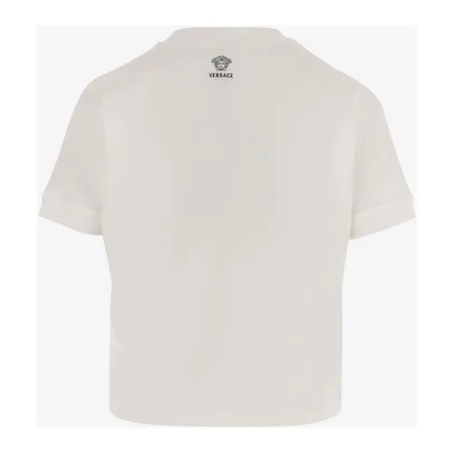 Versace - Tops > T-Shirts - White - Versace - Modalova