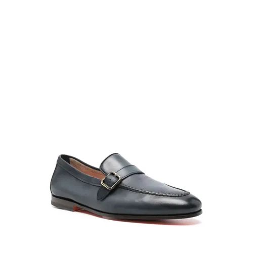 Shoes > Flats > Loafers - - Santoni - Modalova