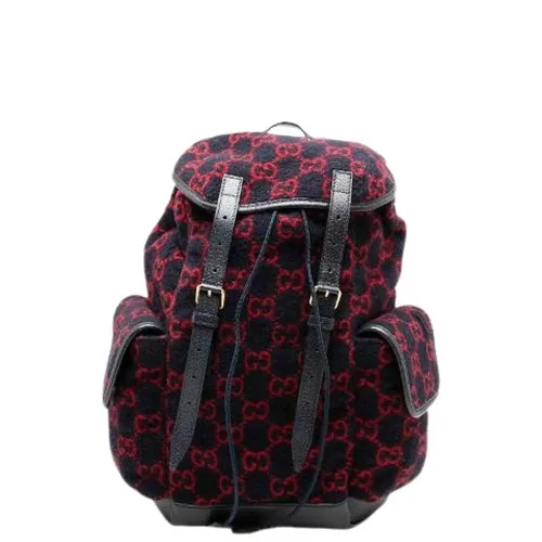 Pre-owned > Pre-owned Bags > Pre-owned Backpacks - - Gucci Vintage - Modalova
