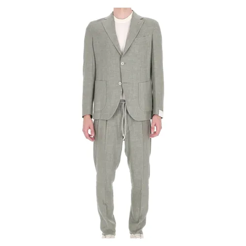 Suits > Suit Sets > Single Breasted Suits - - Eleventy - Modalova