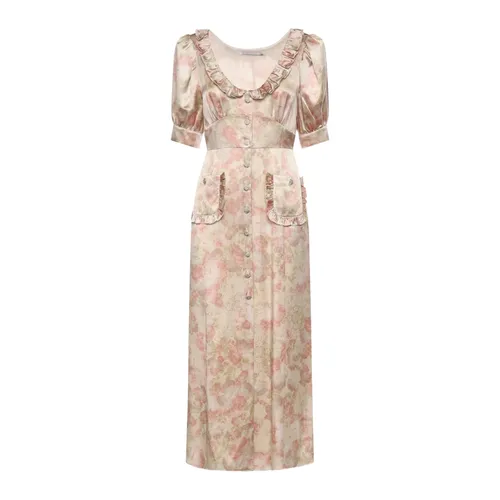 Dresses > Day Dresses > Midi Dresses - - Alessandra Rich - Modalova