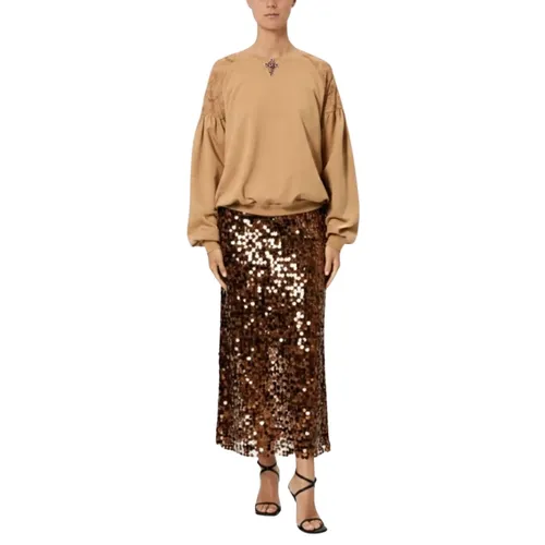 Skirts > Midi Skirts - - Pink Memories - Modalova