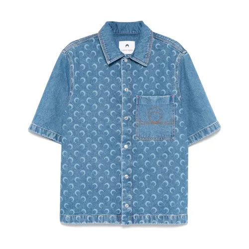 Shirts > Denim Shirts - - Marine Serre - Modalova