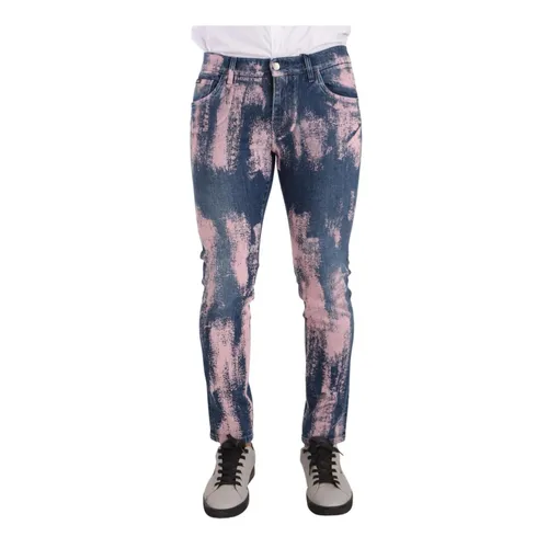 Trousers > Slim-fit Trousers - - Dolce & Gabbana - Modalova