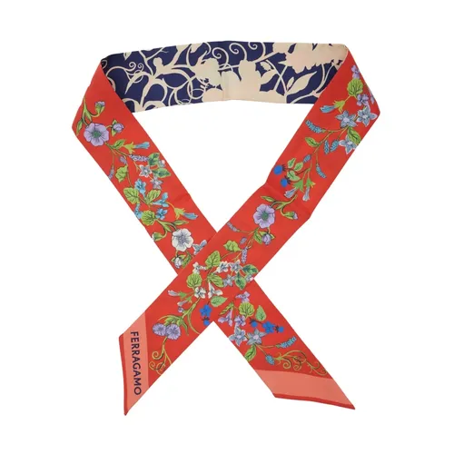 Accessories > Scarves > Silky Scarves - - Ferragamo - Modalova