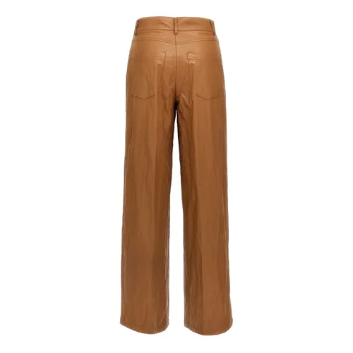 Trousers > Wide Trousers - - Nude - Modalova