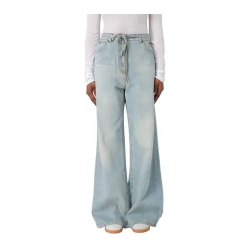 Msgm - Jeans > Wide Jeans - Blue - Msgm - Modalova