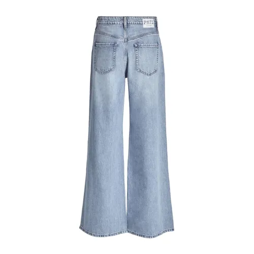 Pnts - Jeans > Wide Jeans - Blue - Pnts - Modalova