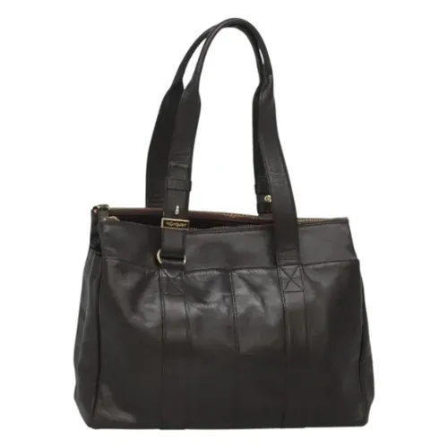 Pre-owned > Pre-owned Bags > Pre-owned Tote Bags - - Saint Laurent Vintage - Modalova
