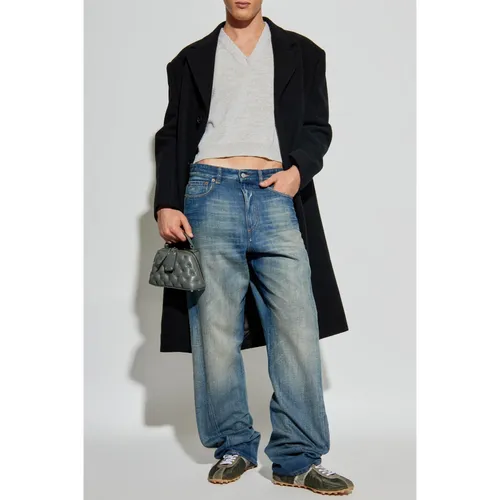 Coats > Single-Breasted Coats - - MM6 Maison Margiela - Modalova