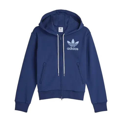 Sweatshirts & Hoodies > Zip-throughs - - Adidas - Modalova