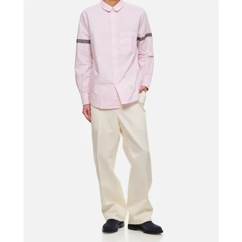 Trousers > Straight Trousers - - Thom Browne - Modalova