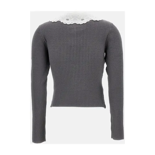Knitwear > Round-neck Knitwear - - Self Portrait - Modalova