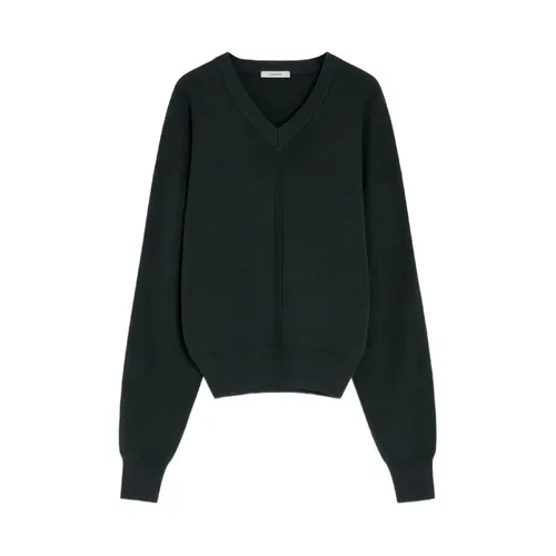 Knitwear > V-neck Knitwear - - Lemaire - Modalova
