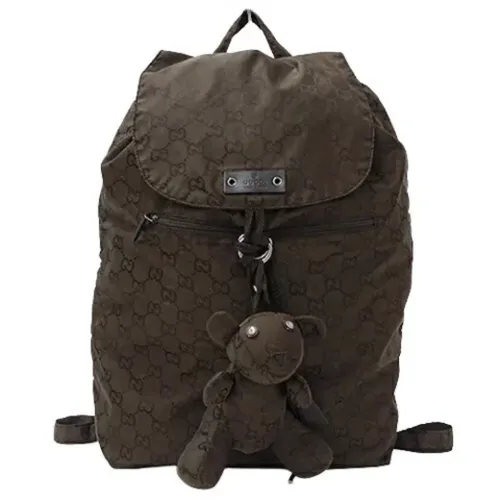 Pre-owned > Pre-owned Bags > Pre-owned Backpacks - - Gucci Vintage - Modalova