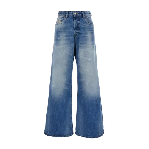 Jeans > Wide Jeans - - Diesel - Modalova