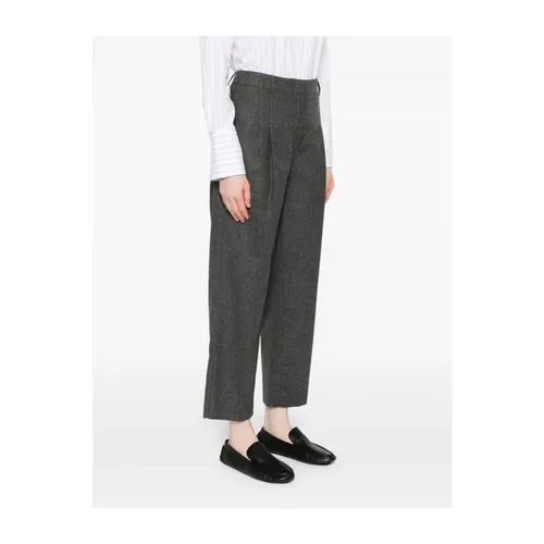 Trousers > Straight Trousers - - Brunello Cucinelli - Modalova