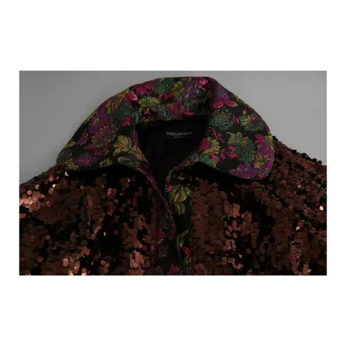 Coats > Single-Breasted Coats - - Dolce & Gabbana - Modalova