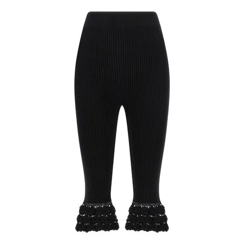 Trousers > Leggings - - Ganni - Modalova