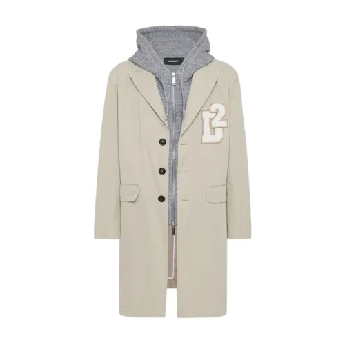 Coats > Single-Breasted Coats - - Dsquared2 - Modalova