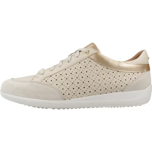 Geox - Shoes > Sneakers - Beige - Geox - Modalova