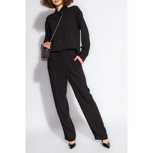 Trousers > Tapered Trousers - - Fabiana Filippi - Modalova